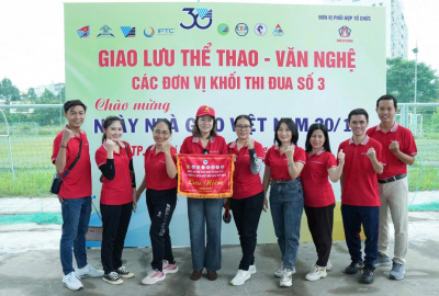 SÔI NỔI HOẠT ĐỘNG GIAO LƯU THỂ THAO – VĂN NGHỆ CHÀO MỪNG 43 NĂM NGÀY NHÀ GIÁO VIỆT NAM 20/11