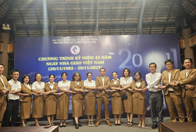 TRUNG TÂM LÝ LUẬN CHÍNH TRỊ ĐHQG-HCM KỶ NIỆM 43  NĂM NGÀY NHÀ GIÁO VIỆT NAM 20/11