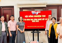 TRUNG TÂM LÝ LUẬN CHÍNH TRỊ ĐHQG-HCM  TỔ CHỨC NGHIỆM THU VÀ XÉT DUYỆT ĐỀ TÀI KH&CN CẤP CƠ SỞ