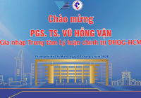 TRUNG TÂM LÝ LUẬN CHÍNH TRỊ ĐHQG-HCM CHÀO MỪNG NGÀY TRUYỀN THỐNG CỦA TRUNG TÂM VÀ PGS, TS VŨ HỒNG VẬN VỀ TRUNG TÂM CÔNG TÁC