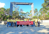 CHI BỘ TRUNG TÂM LÝ LUẬN CHÍNH TRỊ TỔ CHỨC SINH HOẠT CHUYÊN ĐỀ NGOẠI KHÓA TẠI ĐẶC KHU CÔN ĐẢO