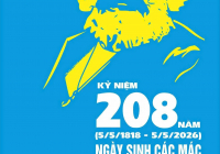  KỶ NIỆM 208 NĂM NGÀY SINH KARL MARX (5/5/1818 – 5/5/2026)