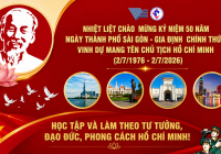 Công trình ra mắt MV bài hát "Thành phố sáng tên Người" của Chi bộ Phòng Văn hóa Văn nghệ hướng tới kỷ niệm 50 năm Thành phố Hồ Chí Minh vinh dự mang tên Bác