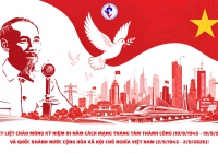 Trung tâm Lý luận chính trị Đại học Quốc gia Thành phố Hồ Chí Minh NHIỆT LIỆT CHÀO MỪNG KỶ NIỆM 81 NĂM CÁCH MẠNG THÁNG TÁM THÀNH CÔNG (19/8/1945 - 19/8/2026) VÀ QUỐC KHÁNH NƯỚC CỘNG HÒA XÃ HỘI CHỦ NGHĨA VIỆT NAM (2/9/1945 - 2/9/2026)!