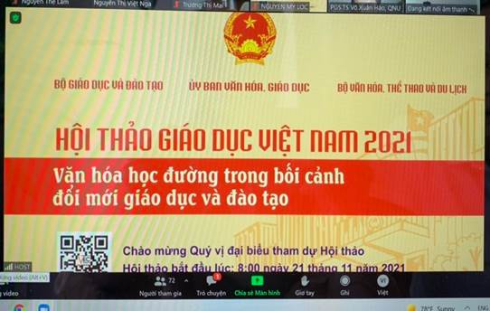 Một số hình ảnh giảng viên của Khoa tham dự Hội thảo